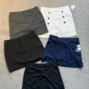 Set of Women's Golf Skirts